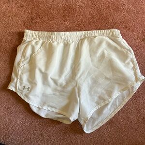 Under Armour White Shorts